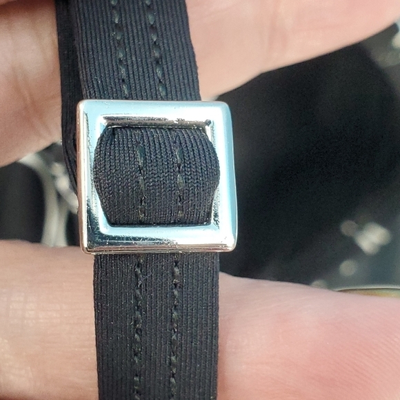 La Blanca black and white patterned tankini top 10 - Picture 6 of 14